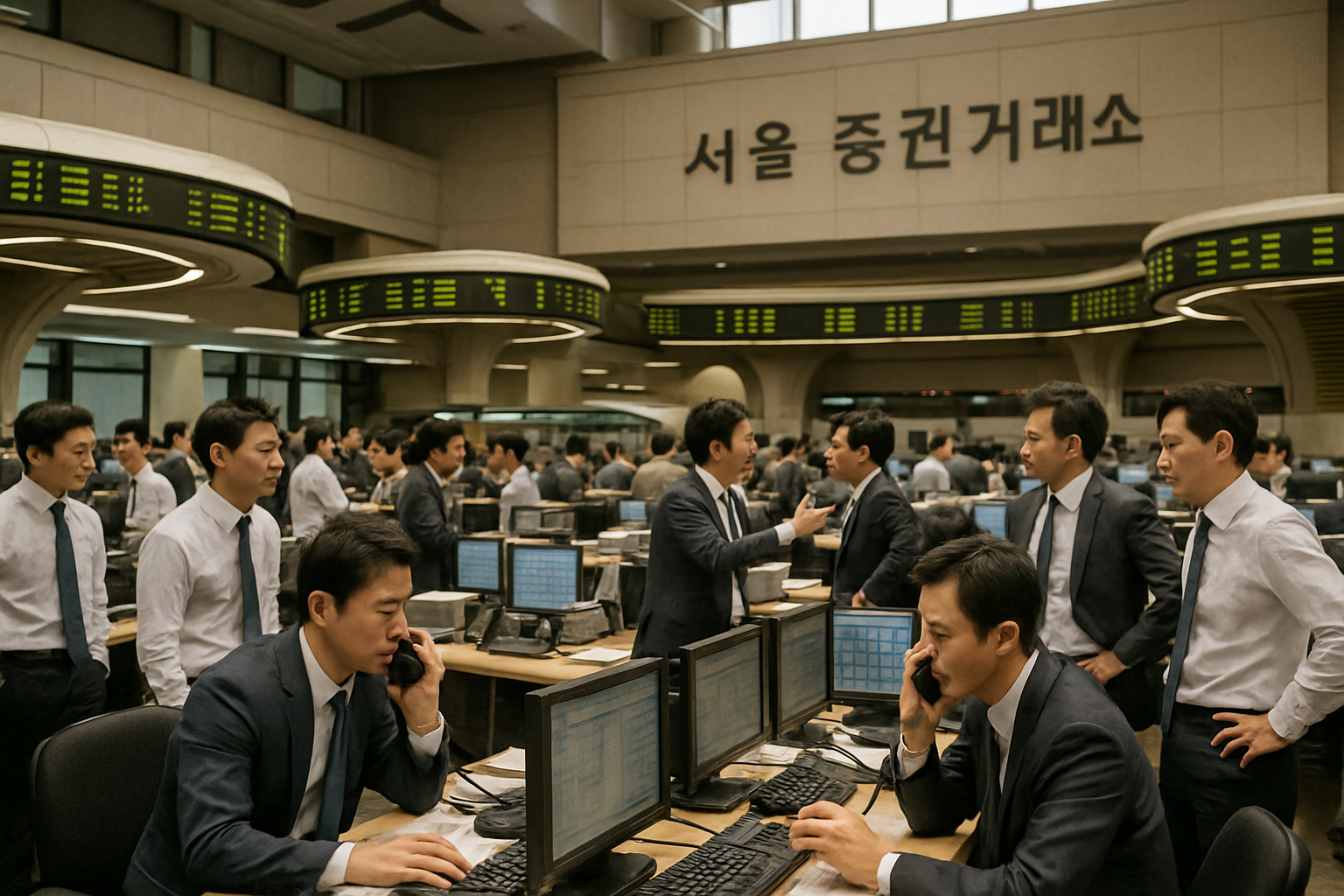 코스피와 외국인 투자자들의 자금 흐름